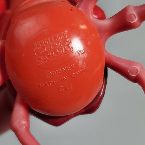 Disney Little Mermaid Sebastian Toy Burger King - Picture 4 of 5